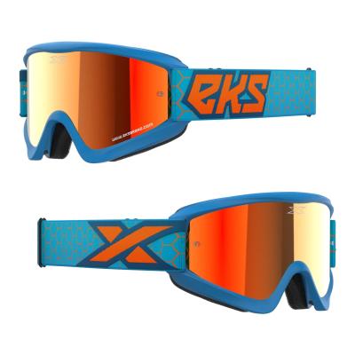 Masque cross EKS GOX FLAT OUT - RED MIRROR 2024