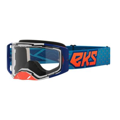 Masque cross EKS LUCID CYAN/FLO ORANGE - CLEAR 2023