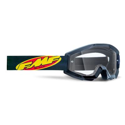 Masque cross FMF VISION POWERCORE BLACK ENFANT