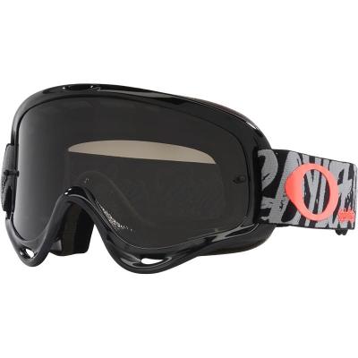 Masque cross O FRAME&reg; MX TLD PAINTED BLACK DARK SMOKE OAKLEY