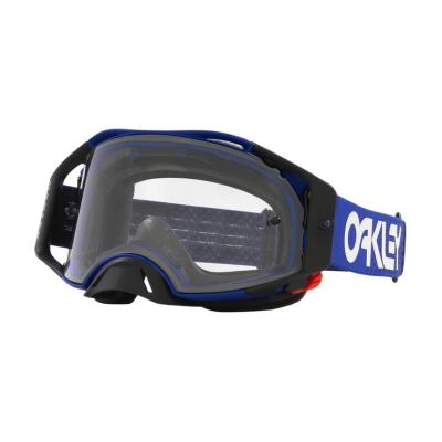 Masque cross Oakley AIRBRAKE MX MOTO BLUE ECRAN CLAIR 2024