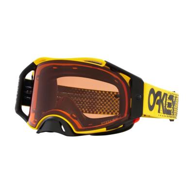 Masque cross Oakley AIRBRAKE MX MOTO YELLOW ECRAN BRONZE 2024