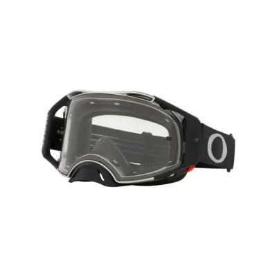 Masque cross Oakley AIRBRAKE TUFF BLOCKS BLACK GUNMETAL ECRAN CLAIR 2024
