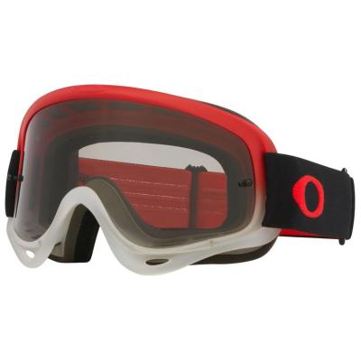 Masque cross Oakley O Frame MX Team Red Light Grey 2026
