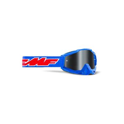 Masque cross POWERBOMB SAND Rocket Blue - Ecran fum&eacute; FMF