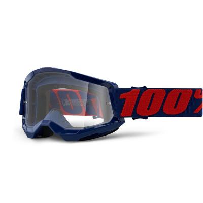 Masque cross STRATA 2 MASEGO bleu/rouge 100