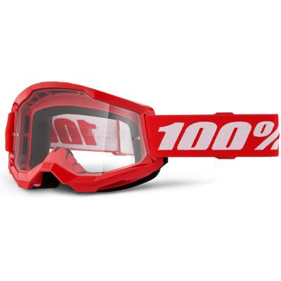Masque cross STRATA MINI ROUGE/BLANC 100