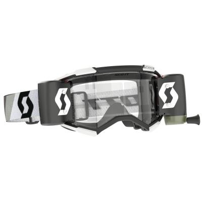 Masque cross Scott Fury WFS - premium black/white clear works 2024