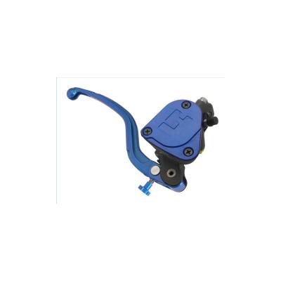 Ma&icirc;tre cylindre de frein Accossato radial 19 x 18 avec levier long fixe r&eacute;servoir int&eacute;gr&eacute;