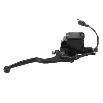 Ma&icirc;tre cylindre de frein P2R MAITRE CYLINDRE DE FREIN 50 A BOITE ADAPTABLE DERBI 50 SENDA AVANT DROIT NOIR