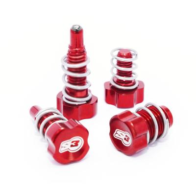 Molette de r&eacute;glage levier S3 Vis rouge Braktec/