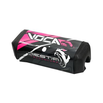 Mousse de guidon Voca Racing MOTO CROSS HB28 BESTIA ROSE SANS BARRE