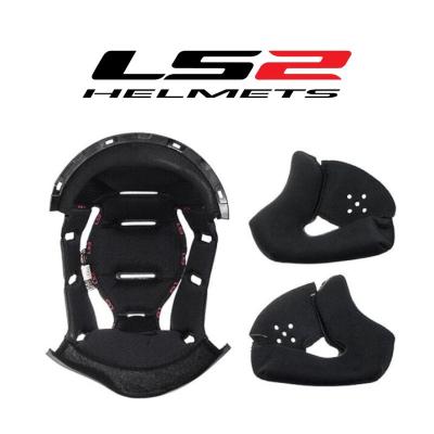 Mousse de joues et Coiffe LS2 FF323 RACING FIM 2020