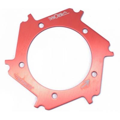 Moyeu Aeronal gauche plat sans kit douilles Y10LG Beringer