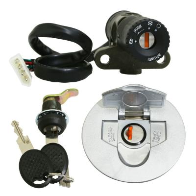 Neiman P2R CONTACTEUR A CLE 50 A BOITE ADAPTABLE RIEJU 50 RS2 MATRIX 2006+-PEUGEOT XR6 (AVEC SERRURE DE SELLE + BOUCHON ESSENCE) -P2R-
