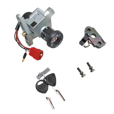 Neiman P2R CONTACTEUR A CLE SCOOT ADAPTABLE MBK 50 OVETTO 2003+2007-YAMAHA 50 NEOS 2003+2007 (5 FILS) (AVEC SERRURE DE SELLE) -QUALITE PREM