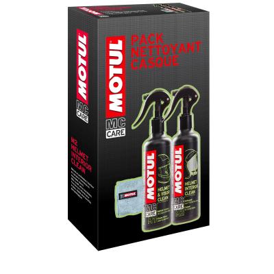 Nettoyant casque Motul PACK MC CARE M1+M2
