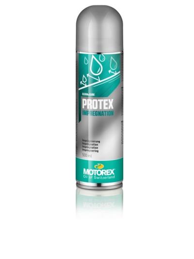 Nettoyant cuir Motorex Spray imperm&eacute;abilisant textile et cuir Protex - Spray 500 ml x12