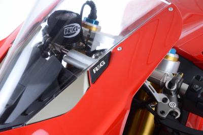 Obturateurs de r&eacute;troviseurs R&G Panigale V4 / S / Special (2018)