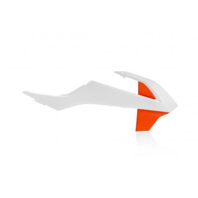 Ouie de radiateur Acerbis BLANC/ORANGE