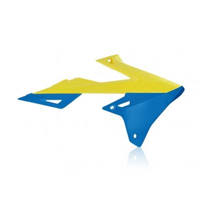 Ouie de radiateur Acerbis JAUNE/BLEU