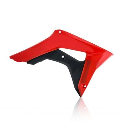 Ouie de radiateur Acerbis ROUGE/NOIR