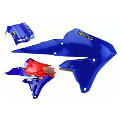 Ouie de radiateur CYCRA avec cache boite à air Bleu