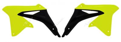 Ouie de radiateur Racetech jaune fluo/noir