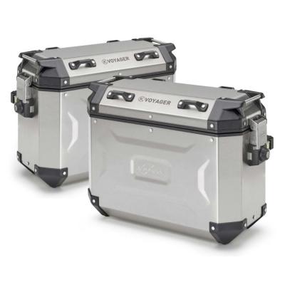 Paire de Valise Aluminium Kappa K'Voyager 37 Litres
