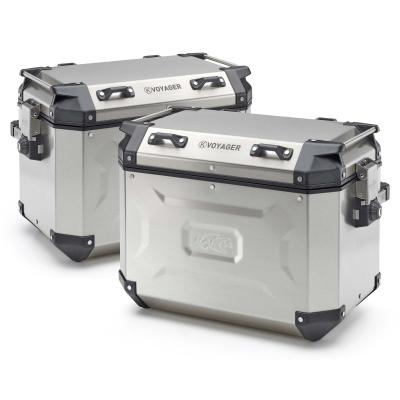 Paire de Valise Aluminium Kappa K'Voyager 48 Litres