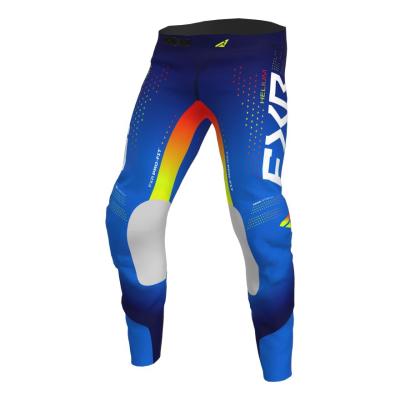 Pantalon cross FXR PRO-STRETCH NAVY INFERNO ENFANT