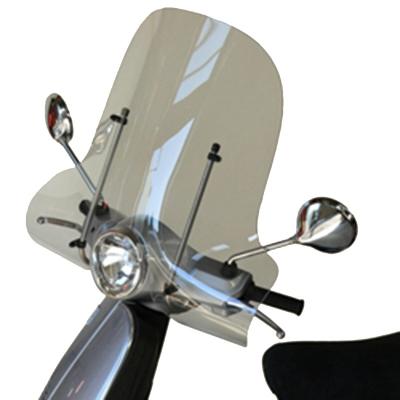 Pare brise Bullster Haute protection Fume clair +47cm