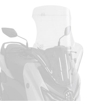 Pare brise Ermax haute protection (68cm + protections de mains)