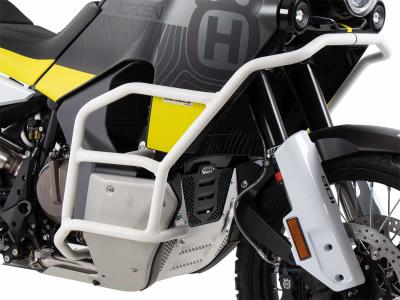 Pare-carter Hepco & Becker Crashbar - blanc