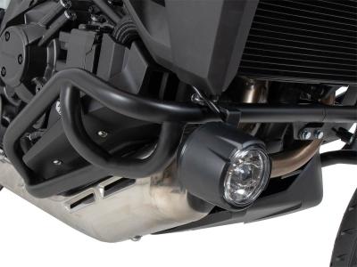 Pare-carter Hepco & Becker Kit d'adaptation pour montage feux origine sur les crash bar - noir