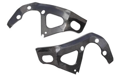 Pare-carter LighTech Protection de cadre carbone brillant