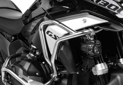 Pare-carter Touratech Crash bar car&eacute;nage pour protection d'origine - Argent