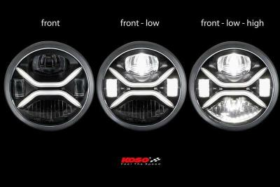 Phare avant Koso Insert LED XENITH - fixation lat&eacute;rale