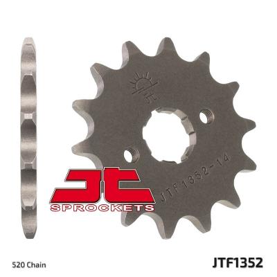 Pignon de sortie de boite JT. acier standard 1352 - 520 12 dents