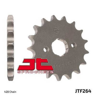 Pignon de sortie de boite JT. acier standard 264 - 428