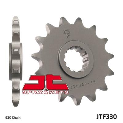 Pignon de sortie de boite JT. acier standard 330 - 630