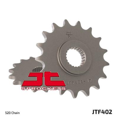 Pignon de sortie de boite JT. acier standard 402 - 520