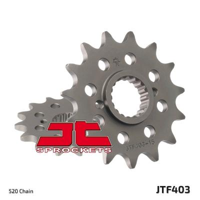 Pignon de sortie de boite JT. acier standard 403 - 520