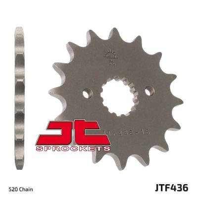 Pignon de sortie de boite JT. acier standard 436 - 520