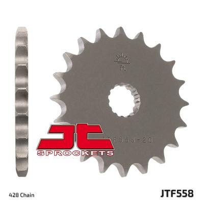 Pignon de sortie de boite JT. acier standard 558 - 428