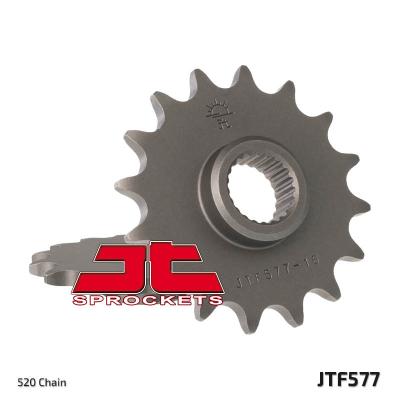 Pignon de sortie de boite JT. acier standard 577 - 520