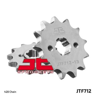 Pignon de sortie de boite JT. acier standard 712 - 428