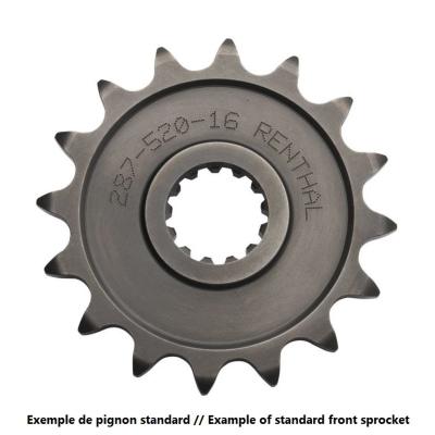 Pignon de sortie de boite Renthal acier standard 293 - 520
