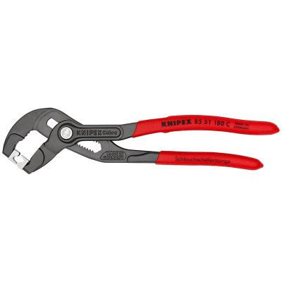 Pince collier rilsan Knipex CLICK DURITE ESSENCE OUVERTURE FERMETURE 180mm GRIS ANTIROUILLE 85 51 180 MADE IN GERMANY