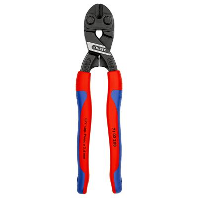 Pince coupante Knipex COUPE BOULON PRO COMPACT COBOLT 200mm ANTIROUILLE EPAISSEUR MATERIAU 3,6 A 6,0mm POIGNEE ERGONOMIQUE 71 02 200 MADE IN GERMANY